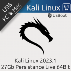 Clé USB Kali Linux 2023.1...