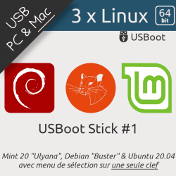 Clé USB Linux Multiboot -...