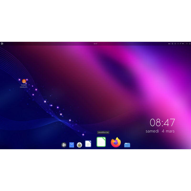 Clé USB Bootable Ubuntu Budgie 22.04.3 LTS (64 Bits) - Prête à Tester Ou Installer - Multilingue