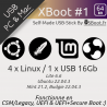 Clé USB Linux MultiBoot 4 x Linux