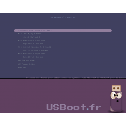 Clé USB Linux MultiBoot 4 x Linux
