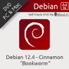 DVD Linux Bootable Debian 12.4 Bookworm 64Bit