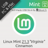 Clé USB de dépannage, installation et test-live de Linux Mint 21.3