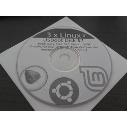 DVD Linux Multiboot Pour Vieux Ordis - USBoot Disk n°1