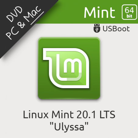 Disque DVD Mint 20.1 Ulyssa