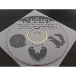 Disque DVD Linux Multiboot Pour Vieux PC - USBoot-Disk 2