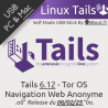 Clé USB Linux Bootable Tails 6.12 Tor OS