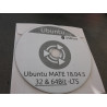 DVD Linux Ubuntu 18.04.5 Mate 32bit & 64Bit