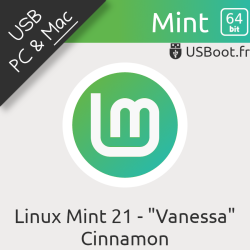 Clé USB Mint 21 Vanessa