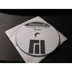 DVD Manjaro Linux 21.3 Ruah 64Bit