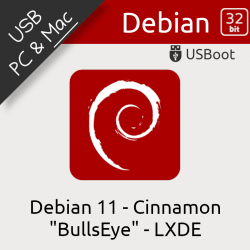 Clé USB Linux Debian 11...