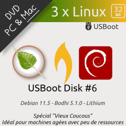 DVD Linux Multiboot Pour...