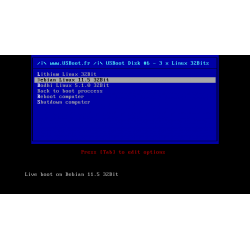 DVD Linux Multiboot Pour Vieux Ordis - USBoot-Disk n°6