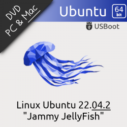 DVD Ubuntu 22.04.2 Jammy...
